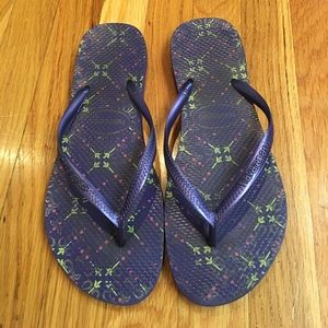 Havaiana Purple Flip Flops
